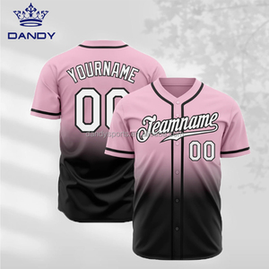 เสื้อเจอร์ซีย์เบสบอลแบบซับลิเมชั่นราคาถูกสั่งทำได้สำหรับเด็กและผู้ใหญ่ แห้งเร็ว เหมาะสำหรับทีมเชียร์ - Product Image 5