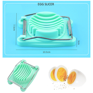 Phụ Kiện Nhà Bếp Đa Chức Năng Thép Không Gỉ <span class=keywords><strong>Chopper</strong></span> Ngăn Splitter Mở Cắt Trứng <span class=keywords><strong>Slicer</strong></span> Cho Trứng Luộc Cứng - Product Image 5