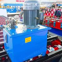 Machine de formage de tuiles de toiture IBR, machine de formage de tôles trapézoïdales en acier avec contrôle PLC, moteur, roulement et engrenage