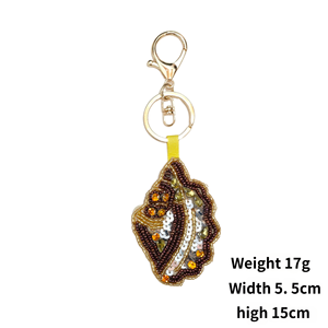 Phim Hoạt Hình Conch Vỏ Con Sao Biển Cua Tự Làm Nail Bead Vải Sticker Móc Chìa Khóa Vòng Đeo Tay Mặt Dây Chuyền Kim Loại Phụ Kiện Cho Túi Xách Cho Con Người - Product Image 5