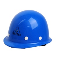 Casque de sécurité en plastique ULTAC NP105 de type V, réglable à 4 points, sans fente, pour l'exploitation minière et la construction