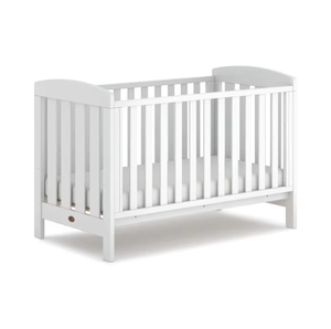 Cuna Moderna Europea de Madera Blanca para Bebés y Niños con Estructura de Madera Maciza Resistente para Dormitorio y Sala de Estar - Product Image 4