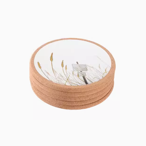 Tapis de table à manger pour cuisine, <span class=keywords><strong>plaque</strong></span> isolante en liège et tapis pour tasses, résistant à la chaleur, pour théière et bol, pour verre - Product Image 2