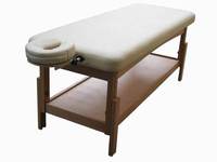 Meilleure vente d'usine Salon de beauté en bois massif, Massage thaïlandais tatouage Spa physiothérapie cosmétique cils traitement du visage Table de lit