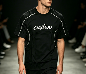 เสื้อยืดโอเวอร์ไซส์แบบเรียบๆ สั่งทำได้ สำหรับผู้ชายและวัยรุ่น ขายส่ง - Product Image 3