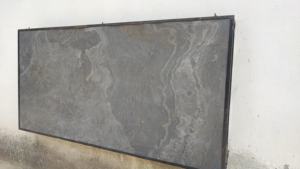 Paneles de Revestimiento de Pared de Piedra de Pizarra Tradicional Negra K, Acabado Mate Profundo, Superficie Natural, para Interiores de Casas y Hoteles - Product Image 4