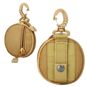 Mini Bolsa de Almacenamiento para Exteriores, Monedero, Llavero con Monedero, Perfil Delgado de 2 cm para Llaves y Monedas - Product Image 1