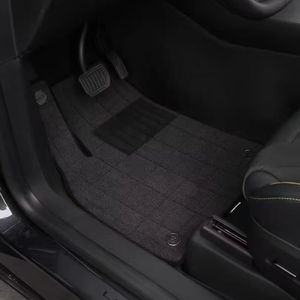 แผ่นปูพื้นรถยนต์สีดำสำหรับรถยนต์ทั่วไปลาย T9เกราะล่องหนออกแบบได้ตามต้องการสไตล์อังกฤษ - Product Image 1