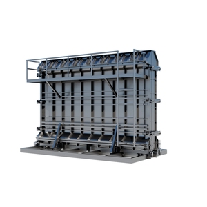 Moule <span class=keywords><strong>de</strong></span> panneau mural préfabriqué en acier Q235, fourni directement par l'usine, norme ISO9001, coffrage durable et personnalisé <span class=keywords><strong>pour</strong></span> clôtures en <span class=keywords><strong>béton</strong></span>, <span class=keywords><strong>pour</strong></span> la construction en gros volume - Product Image 1
