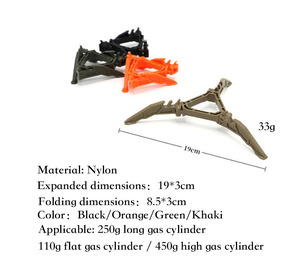 Support de brûleur de camping pour bouteille de <span class=keywords><strong>gaz</strong></span>, trépied pliable pour bouteille de <span class=keywords><strong>gaz</strong></span>, support de cylindre de <span class=keywords><strong>gaz</strong></span> pliable - Product Image 2