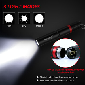 Skywolfeye B24 Mini <b>LED</b> <b>Flashlight</b> Waterproof Keychain Pen Light Outdoor Use - Product Image 3