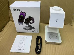 Nueva Estación de Carga Rápida 3 en 1 de 15W <span class=keywords><strong>2023</strong></span>, Base de Carga Inalámbrica Certificada para iWatch, <span class=keywords><strong>AirPods</strong></span>, iPhone y Samsung - Product Image 6
