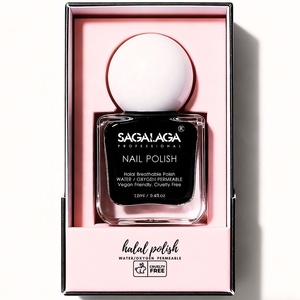 SAGALAGA 12ml <span class=keywords><strong>Vernis</strong></span> à ongles Halal <span class=keywords><strong>pour</strong></span> femmes musulmanes, compatible Wudu, <span class=keywords><strong>vernis</strong></span> à ongles respirant <span class=keywords><strong>pour</strong></span> enfants, sans 21 composants nocifs, marque privée - Product Image 3
