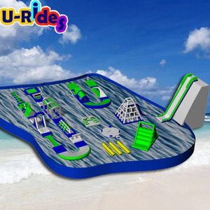 Juguetes inflables de diseño para <span class=keywords><strong>fiesta</strong></span> en agua, equipo flotante para parque acuático al aire libre, parque temático comercial - Product Image 2