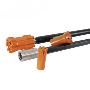 Punta da perforazione T38 Top Hammer Retrac Bit a cupola + balistica 64/70/76/89mm con parte centrale a caduta, in carburo di tungsteno di alta qualità per perforazione pozzi - Product Image 2