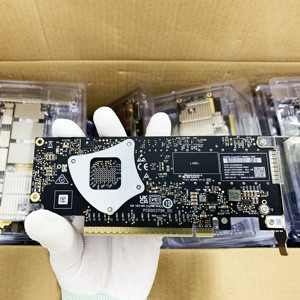 Tarjeta de Interfaz de Red Interna de Alta Velocidad de 400G, Precio de Fábrica, Adaptador PCIe 5.0 QSFP112, en Stock, para Servidor de Computación con IA, InfiniBand - Product Image 4
