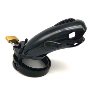 FRRK-25 Plastic Dragon Head Cock Cage Colorful Male Chastity Cage Bdsm Sex Toy Delay Ejaculation for Men - Product Image 6