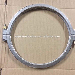 Colliers de serrage sanitaires haute <span class=keywords><strong>pression</strong></span> en acier inoxydable SS304 de 4 pouces avec boulons en laiton - Product Image 5