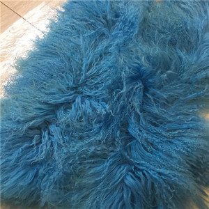 Fourrure animale, fourrure de <span class=keywords><strong>mohair</strong></span> super mongole de qualité supérieure, magnifique couverture en fourrure, fourrure - Product Image 2