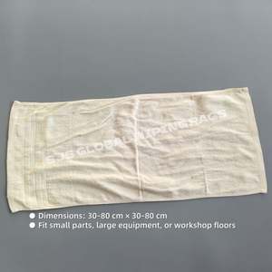 Paños de Limpieza de Algodón 100% Super Absorbentes de Color, Estándar Industrial para la Limpieza y Mantenimiento de Maquinaria Pesada - Product Image 3