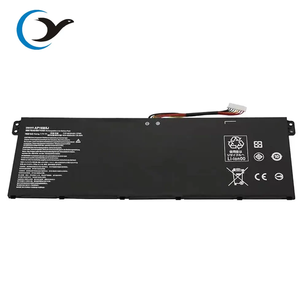 AP16M5J Batterie de remplacement batteries d'ordinateur portable Pour Acer Aspire 3 A14 A15 A315-21 A315-51 ES1-523-2342 A315-33 A315-41 A315-53