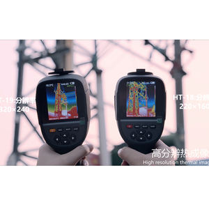 HTI realizzato termocamera 256*192 ad alta risoluzione HT-18 + termocamera a infrarossi Xintai a lungo raggio China 3.2 "Display a colori - Product Image 1