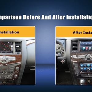 วิทยุติดรถยนต์ Qualcomm 8 นิ้ว สำหรับ Nissan Patrol Y62 และ Infiniti QX80 ปี 2010-2020 รองรับระบบ Wireless Carplay พร้อมระบบนำทาง GPS ความจุ 128G - Product Image 3