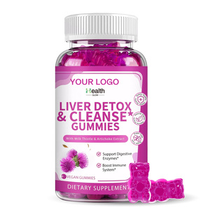 OEM/ODM Desintoxicación del hígado Antiresaca Extracto de cardo mariano Silymarin Vegan GMP Certificado 90-count Health Cleanse Suplemento para hombres - Product Image 1