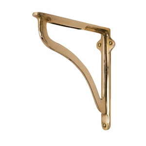 Tùy chỉnh dập màu vàng mạ thép nhẹ tường kệ <span class=keywords><strong>Bracket</strong></span> - Product Image 1