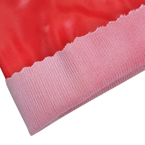 Langärmlige wasserdichte PVC-Sicherheits arbeits handschuhe in Rot 35cm; 40cm; 45cm Verfügbar für den industriellen Einsatz - Product Image 6