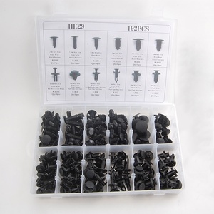 Kit <span class=keywords><strong>de</strong></span> 12 types <span class=keywords><strong>de</strong></span> rivets en nylon pour panneaux <span class=keywords><strong>de</strong></span> <span class=keywords><strong>carrosserie</strong></span>, clips automobiles et attaches en plastique - Product Image 1