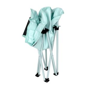 เก้าอี้รองจานโลหะแบบพับได้เบาะนั่งสบายปรับแต่งได้เก้าอี้มูนแชร์สำหรับตั้งแคมป์ - Product Image 5