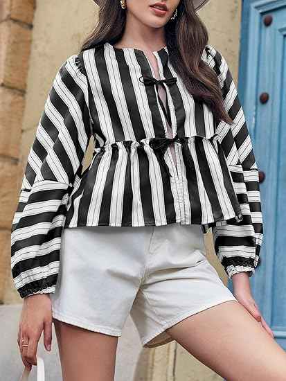 cute shirts that tie in the front