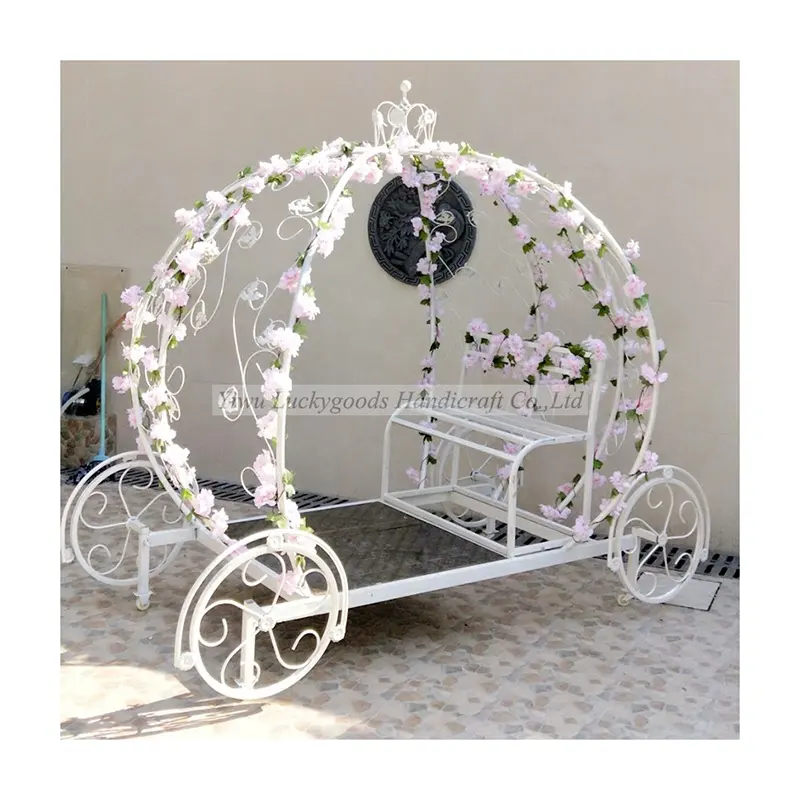 TY210726-1 Royal white holiday festival wedding carrozza in vendita