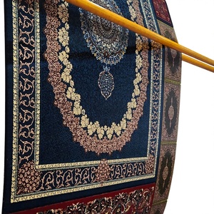 Tapis turc oriental antique Adiva, tissé à la machine, en polyester, résistant aux taches, à motif géométrique, à poils longs, pour usage domestique, rouge - Product Image 1