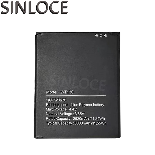 WT130 Rechargeable Lithium-Ion Battery for Nokia 1.3 Compatible TA-1205 TA-1207 TA-1216 Models 3.7V Lithium Battery Similar