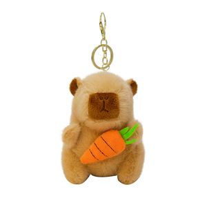 Nuevo Peluche de Capibara de 12 cm, Lindo Mini Peluche de Capibara, Juguetes Populares, Llavero de Peluche de Capibara - Product Image 5