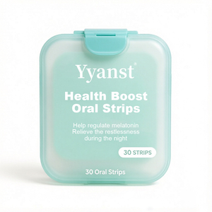 Bandes buccales OEM ODM en gros pour la santé, 30 unités, étui portable en plastique, complément apaisant pour la nuit et la calmarie avant le sommeil - Product Image 1