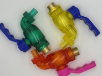 Robinet de cuisine en PVC épais poli KT pour machine à laver, design moderne, montage sur plan, léger, garantie 3 ans, durable