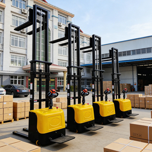 Envío Gratis Apilador Eléctrico de 1000kg 1500kg, Apiladores Eléctricos con Operador a Bordo, Apilador Eléctrico de 2 Toneladas, Carretilla Elevadora - Product Image 6