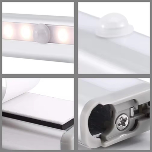 Waterproof IP40 Smart <b>Light</b> Sensing <b>Battery</b> Induction <b>Light</b> Kitchen 12 Led Motion <b>Sensor</b> Modern Cabinet <b>Light</b> - Product Image 5