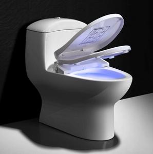 Siège de toilette Intelligent Smart Bidet Siège allongé en plastique avec télécommande et fonction avancée de chauffage du siège - Product Image 2