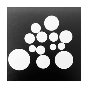 Autocollants en aluminium vierges de sublimation plateau de pendentif de lunette vierge ronde pour la fabrication de bijoux <span class=keywords><strong>photo</strong></span> personnalisés bricolage 12mm 15mm 18mm - Product Image 2