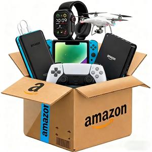 <span class=keywords><strong>Caja</strong></span> <span class=keywords><strong>Misteriosa</strong></span> Electrónica, Set de Gadgets Sorpresa de <span class=keywords><strong>Amazon</strong></span> para Adultos y Niños, Regalo Tecnológico Divertido, Juguetes Electrónicos Aleatorios, Artículos No Reclamados - Product Image 1