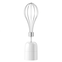 Mixeur Électrique de Cuisine, Batteur à Main, Fouet à Œufs, Mixeur Plongeant pour Légumes avec Lame en Acier Inoxydable