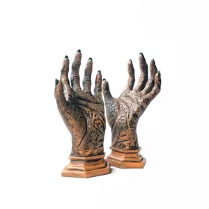 Harry 'S Hand Of Glory Prop Potter Wizardry World Resin Tangan Udang Model Kemuliaan