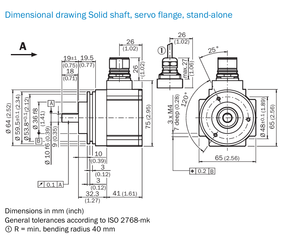SICK SRS50-HWA0-K21 Encodeur absolu monovolutes 1037091 Capteur de retour moteur Détecteur de position pour automatisation - Product Image 5
