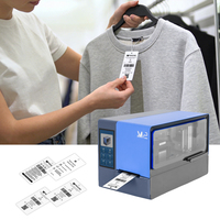 MS-CH650 Dickkarten-Drucker Thermotransfer-Kartendrucker für Kleidungsetiketten, Papieretiketten, 55mm Breite, Automatischer Einzug