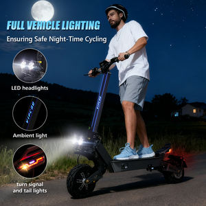 VIPCOO VS9 Trottinette Électrique Puissante pour Adulte, Vente Flash, 60V, Conception Pliable avec Pneus de 11 Pouces - Product Image 5