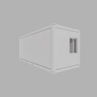 DAC Tiny House Modulaire Démontable de Luxe à Structure en Acier avec Design Moderne Écologique pour Salon et Bureau